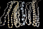 Huge Lot Of 40 Shell Necklaces Wearable   Craft Bungle 4 lb