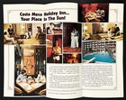 1970s Costa Mesa Holiday Inn Los Angeles California Vtg Hotel Travel Brochure