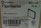 Southwire 52c1-vt 4  Square Plenum Cover blank Gasketed Cover