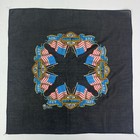 Vtg Harley Davidson Motorcycle Bandana Handkerchief Beer Eagle Roses Made In Usa