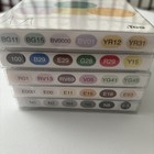 Copic Sketch Markers Set Of 6  Lot Of 5  Assorted Color Series New         