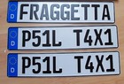 Customized Personalized All European Union Car Euro License Plate Germany German