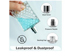 2 Pack Perfume Spray Bottles 100ml 3 4oz Refillable Glass Atomizer Bottles