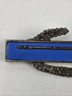 Wwii Korean War Sterling Combat Infantryman Badge Cib Blue Enamel Rifle Bar