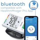Bluetooth Blood Pressure Monitor Xl Display Smart Sync Adjustable Cuff 800w New