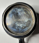 Antique    nickel Silver    1947 W m  Mounts Holloware Shaving Mug 