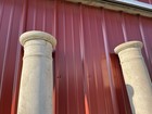 Antique Wooden Tapered 8    Diameter Porch Columns Architectural Salvage Cypress