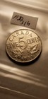 1931 Canada High Grade 5 Cent Coin  ad30 