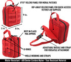 Elite Advanced Gp Ifak First Aid Trauma Kit  Tourniquet  Israeli  Rip-away Molle