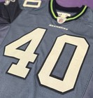 Game Used team Issued Seattle Seahawks Michael Robinson  40 Reebok Jersey 46