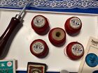 Antique Vintage Sewing Notions Threads Tools Buttons Darner Lace