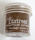 Ranger Tim Holtz Distress Vintage Photo Embossing Powder 1 Oz  Jar