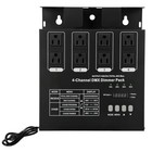 Dmx Dimmer Pack 4 Channel Lighting Controller Stage Light