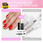 Gel Nail Polish Remover Set  2 Bottles Of 10ml Nail Polish Remover And Two Manic