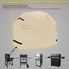 Gas Grill Cover Heavy Duty 58  Waterproof Ripstop Adjustable Bbq Cover Durable