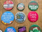 Lot 40 Vtg Beer Brewery Liquor Halloween Pinback Buttons Heineken Lite Moosehead