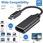 Usb-c Type C To Hdmi Adapter Usb3 1 Cable For Mhl Android Phone Tablet Black Lot