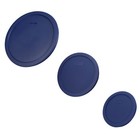 Pyrex  1  7402-pc 6 7 Cup Blue   1  7403-pc 10 Cup Blue   1  7201-pc 4 Cup Blue