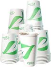 16oz Compostable Biodegradable Disposable White Paper Hot Cold Coffee Cups