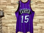 Vince Carter  15 Toronto Raptors Nba Mitchell Ness Dino Jersey Purple Sz Xl
