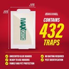 Catchmaster Max Catch Mouse Glue Traps Bulk 432 Count Insect Sticky Case 6