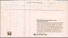 Australia 1981 Cachet 5oth Anniversary First Official Airmail Cover Special Post