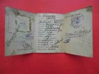 Occupation Of Ukraine Document 1943 Romania  Bukovina Wwii Document