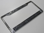 Vintage Camissa Ferrari Burlingame Ca Metal License Plate Frame Tag Cover Holder