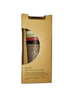 Nwt Starbucks Halloween Resuable Hot Cups 6 Pack With Straws 16oz  us Seller 