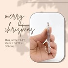 Personalized Acrylic Baby s First Christmas 2025 Ornament New Parent Gift