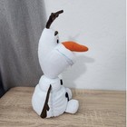 Ty Disney Frozen Olaf Beanie Babies Glitter Sparkles 8  Plush Snowman Weighted