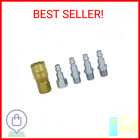 Milton  s-211  1 4  Npt M-style Coupler And Plug Kit   5-piece 