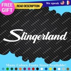 Fits Slingerland Drums Decals Band Stickers Drum Bass Replacement Vinyl Die Cut