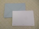 Snowy House Glittery Christmas Card Set  5-set With Envelopes 