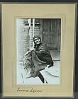 Vintage Gelatin Silver Photograph Of A Native American Seneca Old Lady