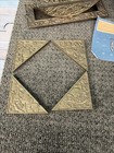 Vintage Brass Secretary Set For Desk 