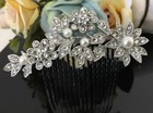 Vintage Hair Comb Bridal Wedding Crystal Rhinestone Hair Accessories 101717