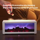 Flame Fireplace Humidifier Aromatherapy Essential Oil Diffuser With Led Light Us