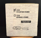 Vintage  Nos Leyse Aluminum 3 Qt Cooker Steamer   2573