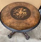 Walnut Inlaid Renaissance Table