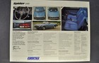 1979 Fiat Spider 2000 Brochure Sheet Convertible Roadster Excellent Original 79