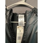 Adidas Women s Windbreaker Jacket Black Small S Hooded Lined Lightweight Nwt