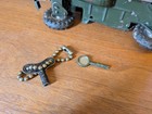 Arnold Toys - 1951 - Tin Us Army J 2100 Jeep W  4 Figures - Us Zone Germany
