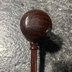 Vintage Cherry Wooden Gavel Wood Judge Auctioneer Mallet 10   Meeting Hammer