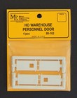Micro Engineering   Ho Scale   Warehouse Personnel Doors   4 Pieces   80-162