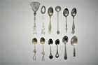 Lot Of 12 Souvenir Spoons  1893 Columbian Expo  1901 Pan Am Expo  10 Others