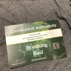 Breaking Bad - Jesse Pinkman Long Grey T-shirt Worn   Used Prop - Sony Coa