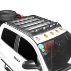 Tundra Roof Rack Crossbars Cargo Basket 2014-2021 Crewmax Led Spotlights