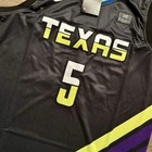 Dallas Wings  5 Paige Bueckers Stitched Black Purple Medium Stitched Jersey Nwt