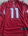 Larry Fitzgerald Signed Autograph Auto Red Arizona Cardinals Jersey Psa dna